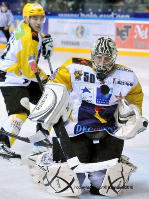 Photo hockey match Grenoble  - Strasbourg  le 18/09/2010
