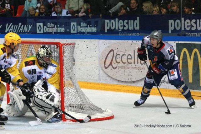 Photo hockey match Grenoble  - Strasbourg  le 18/09/2010