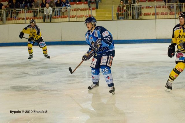 Photo hockey match Angers  - Rouen le 21/09/2010