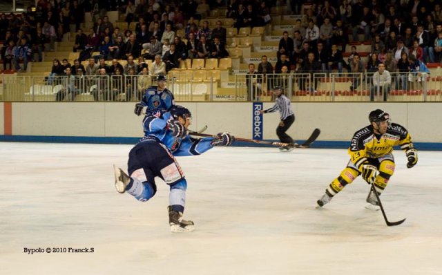 Photo hockey match Angers  - Rouen le 21/09/2010