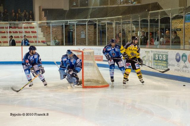 Photo hockey match Angers  - Rouen le 21/09/2010