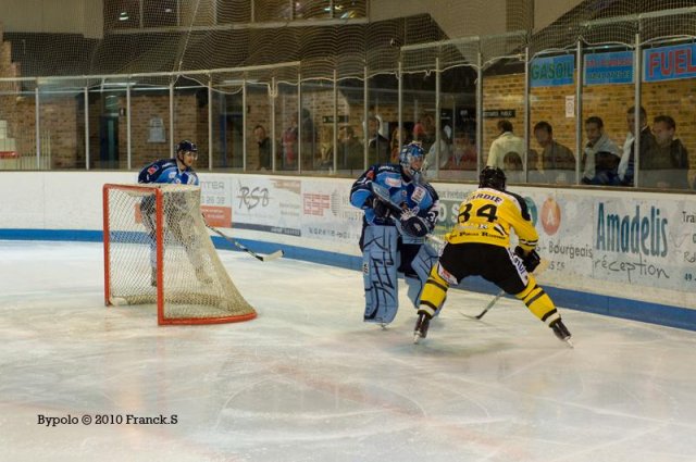 Photo hockey match Angers  - Rouen le 21/09/2010