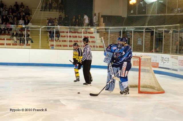 Photo hockey match Angers  - Rouen le 21/09/2010