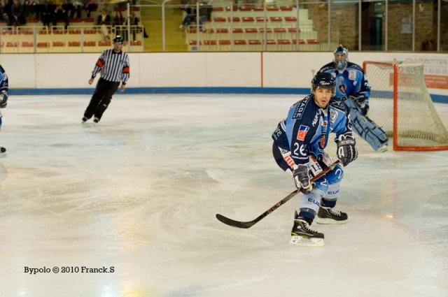 Photo hockey match Angers  - Rouen le 21/09/2010