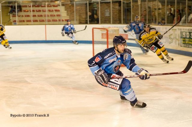 Photo hockey match Angers  - Rouen le 21/09/2010