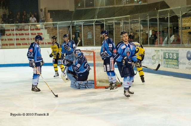 Photo hockey match Angers  - Rouen le 21/09/2010