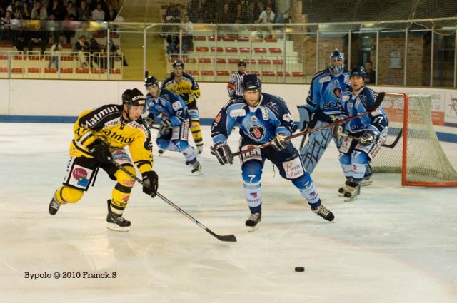 Photo hockey match Angers  - Rouen le 21/09/2010