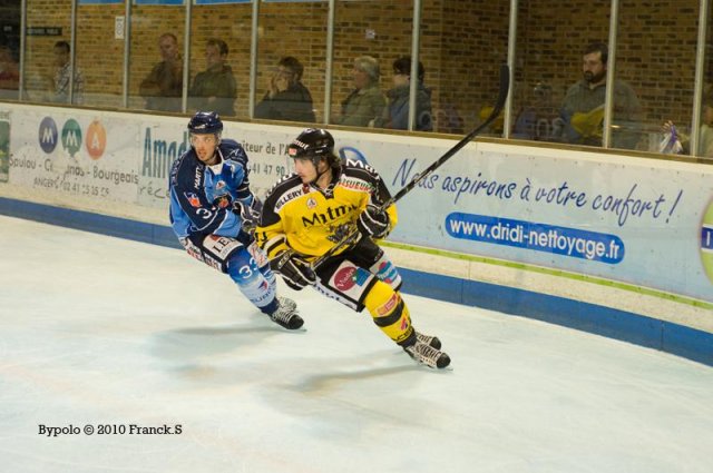 Photo hockey match Angers  - Rouen le 21/09/2010