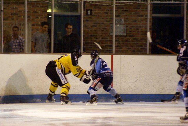 Photo hockey match Angers  - Rouen le 21/09/2010