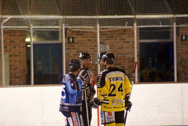 Photo hockey match Angers  - Rouen le 21/09/2010