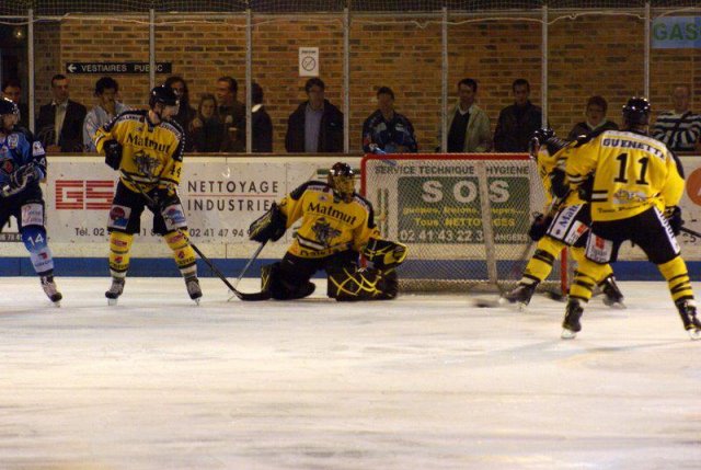 Photo hockey match Angers  - Rouen le 21/09/2010