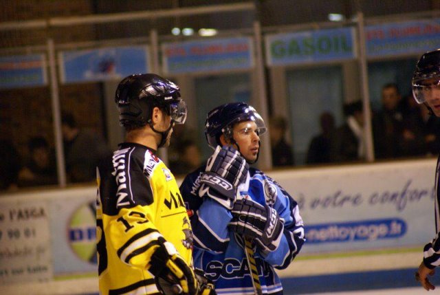 Photo hockey match Angers  - Rouen le 21/09/2010