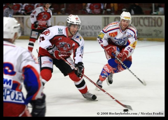 Photo hockey match Briançon  - Epinal  le 20/09/2008