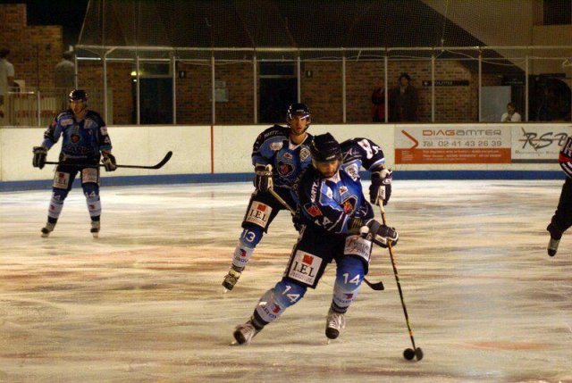 Photo hockey match Angers  - Rouen le 21/09/2010