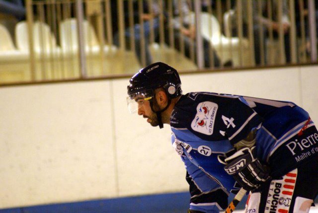 Photo hockey match Angers  - Rouen le 21/09/2010