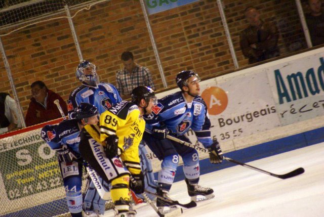 Photo hockey match Angers  - Rouen le 21/09/2010