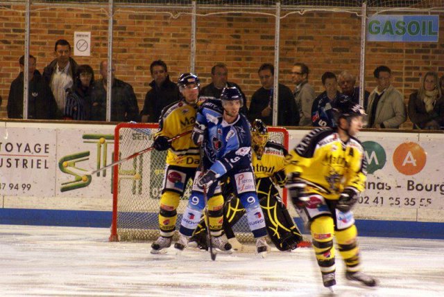 Photo hockey match Angers  - Rouen le 21/09/2010