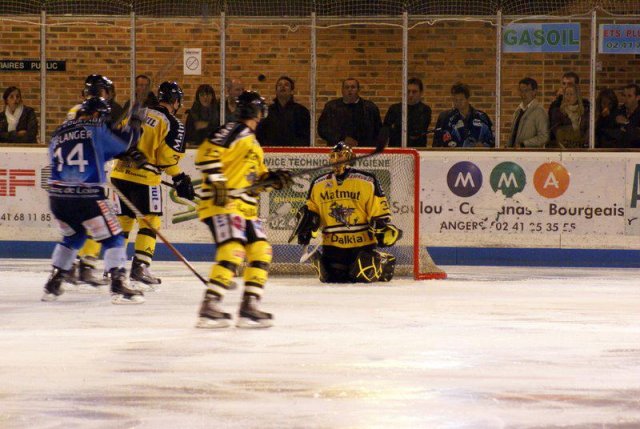 Photo hockey match Angers  - Rouen le 21/09/2010