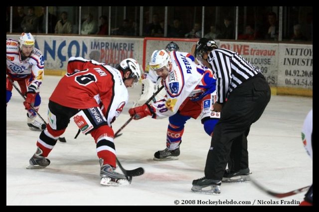Photo hockey match Briançon  - Epinal  le 20/09/2008