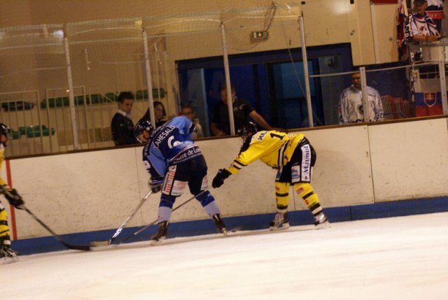Photo hockey match Angers  - Rouen le 21/09/2010