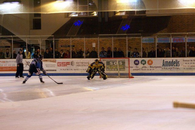 Photo hockey match Angers  - Rouen le 21/09/2010