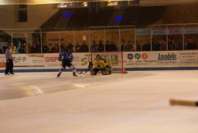 Photo hockey match Angers  - Rouen le 21/09/2010