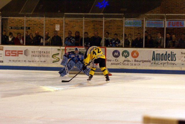 Photo hockey match Angers  - Rouen le 21/09/2010