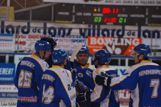 Photo hockey match Villard-de-Lans - Chamonix  le 21/09/2010