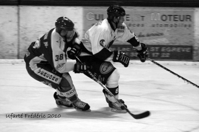 Photo hockey match Villard-de-Lans - Chamonix  le 21/09/2010