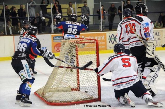 Photo hockey match Caen  - Nice le 20/09/2008
