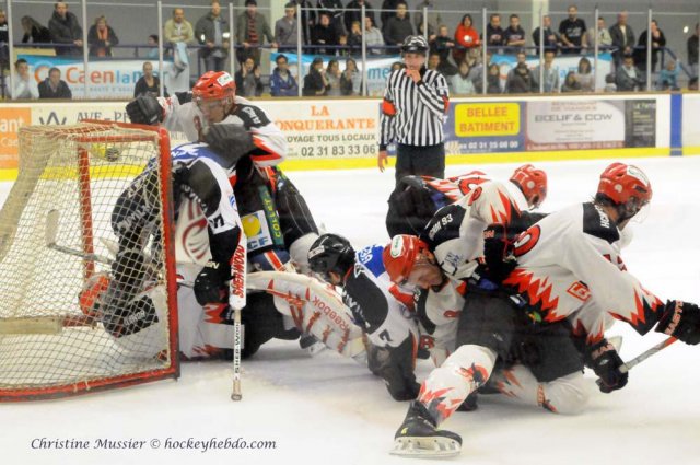 Photo hockey match Caen  - Neuilly/Marne le 22/09/2010