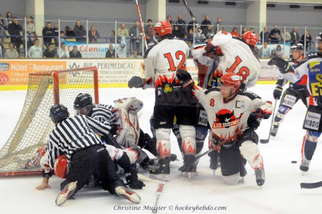Photo hockey match Caen  - Neuilly/Marne le 22/09/2010