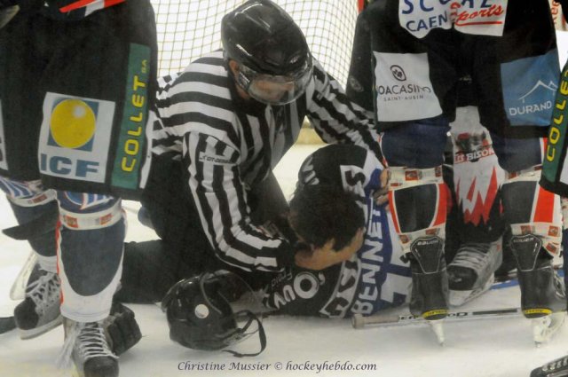 Photo hockey match Caen  - Neuilly/Marne le 22/09/2010