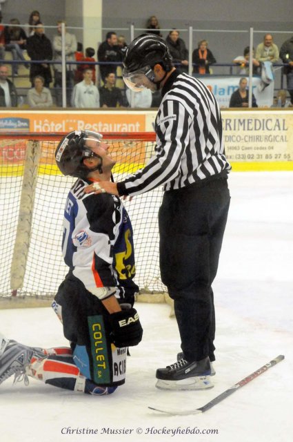 Photo hockey match Caen  - Neuilly/Marne le 22/09/2010