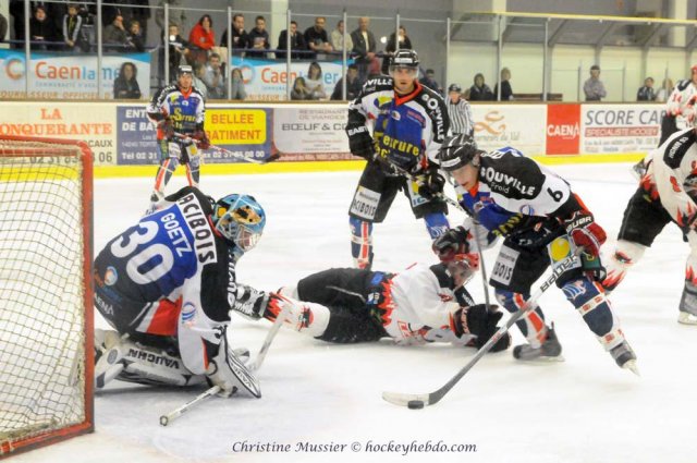 Photo hockey match Caen  - Neuilly/Marne le 22/09/2010