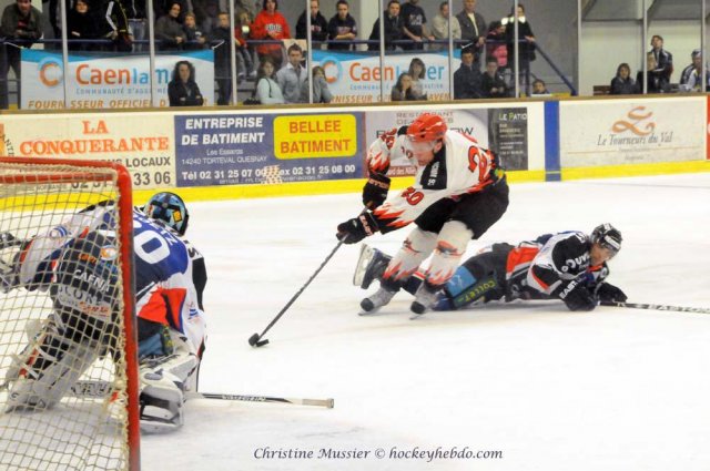 Photo hockey match Caen  - Neuilly/Marne le 22/09/2010