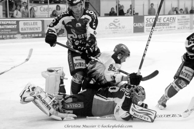 Photo hockey match Caen  - Neuilly/Marne le 22/09/2010