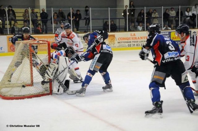 Photo hockey match Caen  - Nice le 20/09/2008