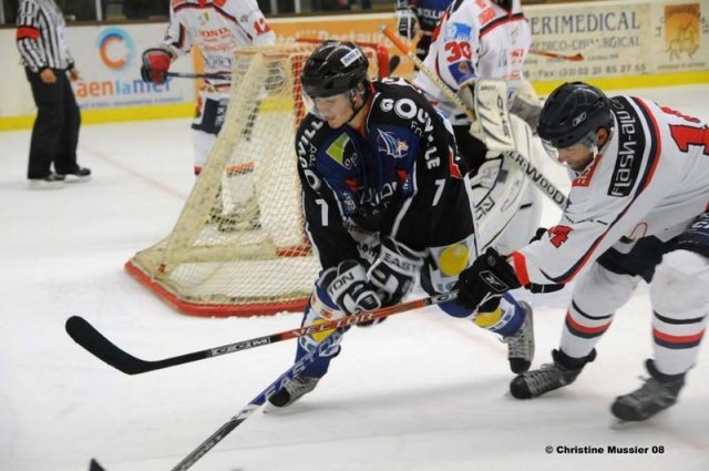 Photo hockey match Caen  - Nice le 20/09/2008