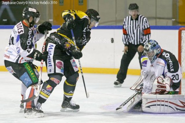Photo hockey match Rouen - Caen  le 25/09/2010