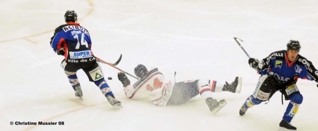 Photo hockey match Caen  - Nice le 20/09/2008