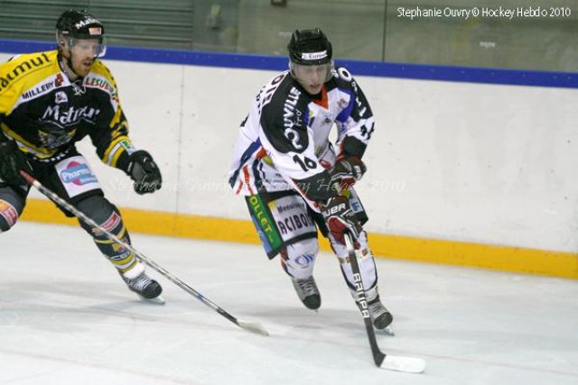 Photo hockey match Rouen - Caen  le 25/09/2010