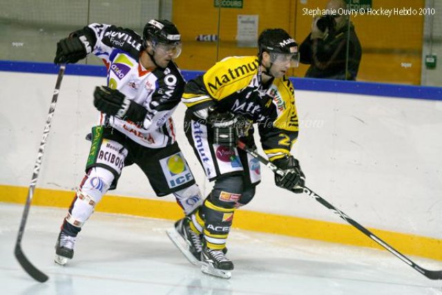 Photo hockey match Rouen - Caen  le 25/09/2010