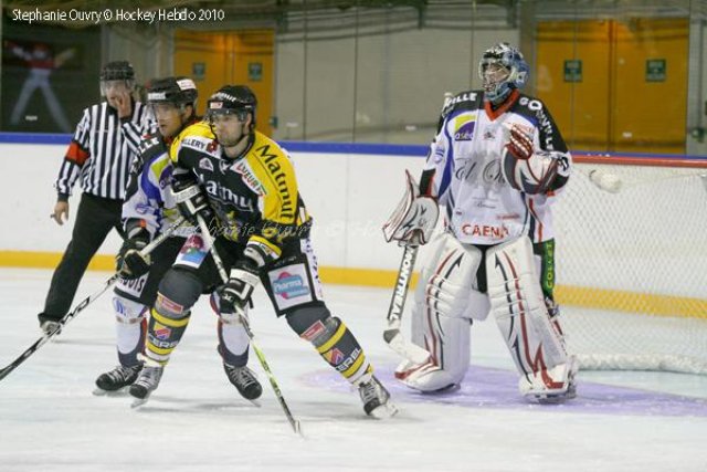 Photo hockey match Rouen - Caen  le 25/09/2010