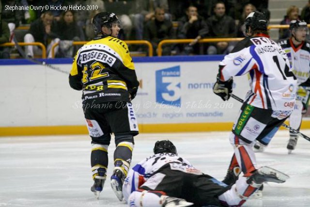 Photo hockey match Rouen - Caen  le 25/09/2010