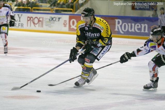 Photo hockey match Rouen - Caen  le 25/09/2010