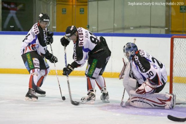 Photo hockey match Rouen - Caen  le 25/09/2010