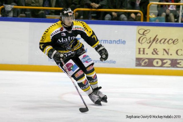 Photo hockey match Rouen - Caen  le 25/09/2010