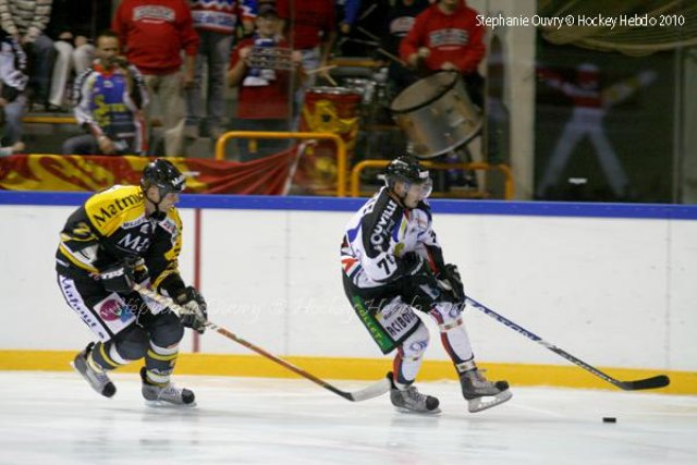 Photo hockey match Rouen - Caen  le 25/09/2010