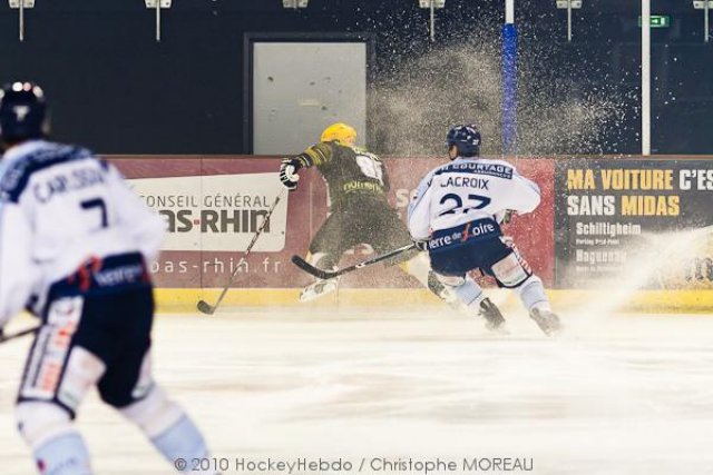 Photo hockey match Strasbourg  - Angers  le 25/09/2010